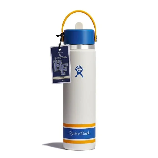 24 oz Wide Mouth with Flex Straw Cap – Campus Ivory