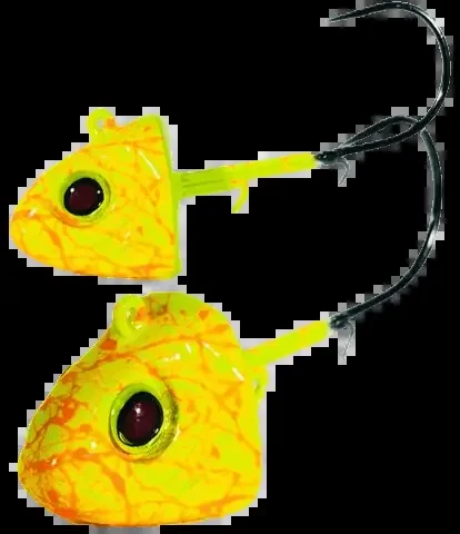 2K Jigs Dealer Deposit Heartbreaker Vertical Walleye Jig – 1 oz. – Sunrise Splash