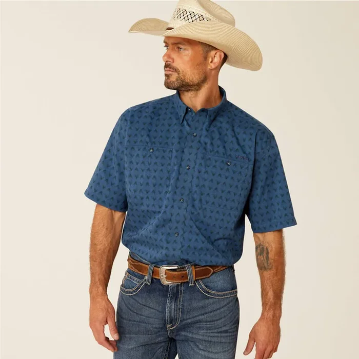 360 Airflow Short Sleeve Shirt Ensign by Ariat