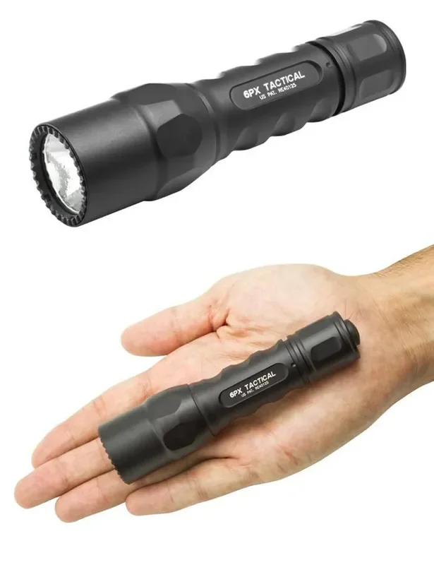 6PX TACT FLASHLIGHT 275 LUM BLK – 6PX-C-BK