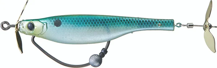 A Band Of Anglers – Dartprop Pro – 5in Sinking Grn/blk/gold – HYDPS5STGG