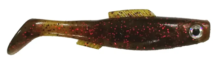 A Band Of Anglers – Minwaow Swimbait – 2.7in 4pk 1/jh-wtrmn/red – HYLSMW2.75WR