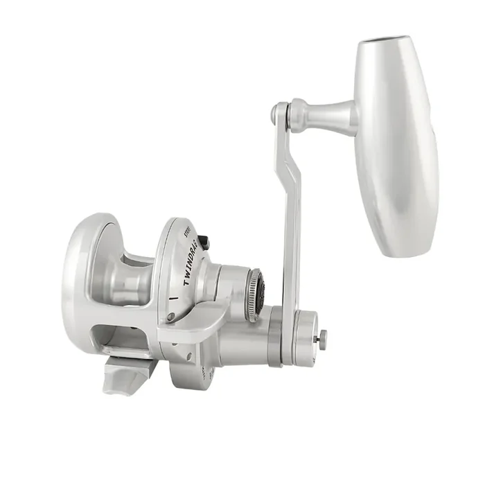ACCURATE TwinDrag Valiant 2 2SPD SPJ Reel – Silver