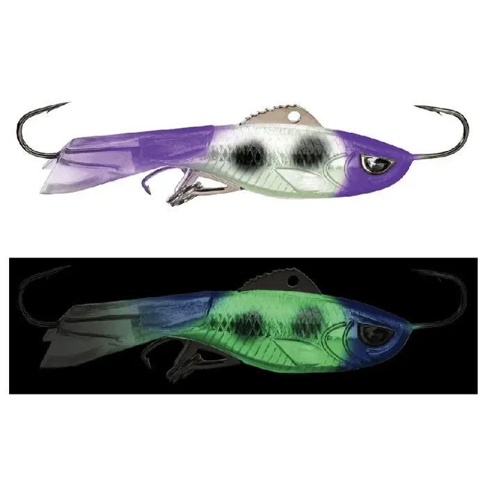 Acme Tackle Hyper-Rattle – 1″ – Moonshine Glow Purple Squirrel