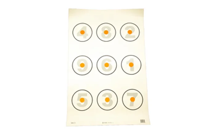 Action Target Basic Skill Builder Target Black and White 23″x35″ 100 Per Box SB-3-100