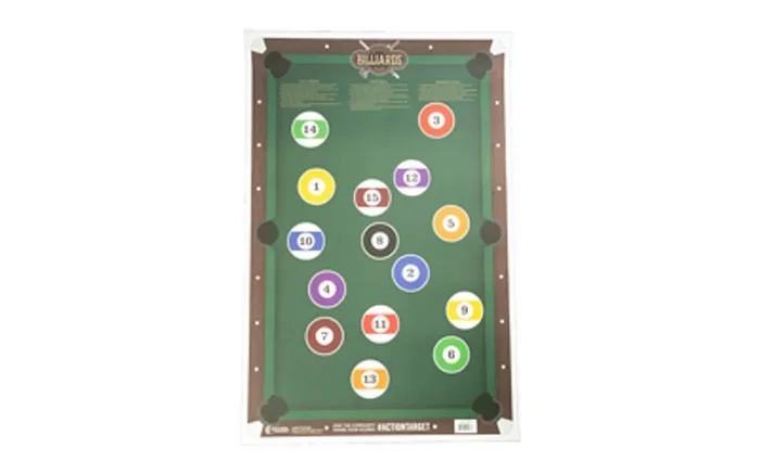 Action Target Billiards Target Multi Color 23″x35″ 100 Per Box GS-POOL-100