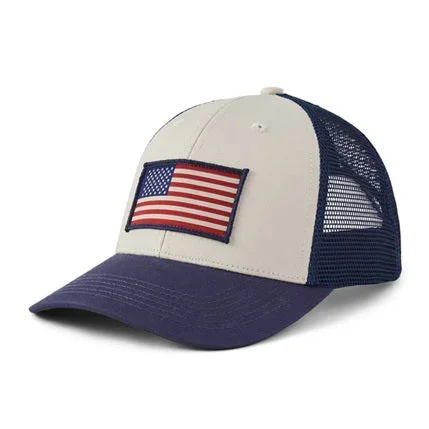 Adult Clean Flag Trucker Hat