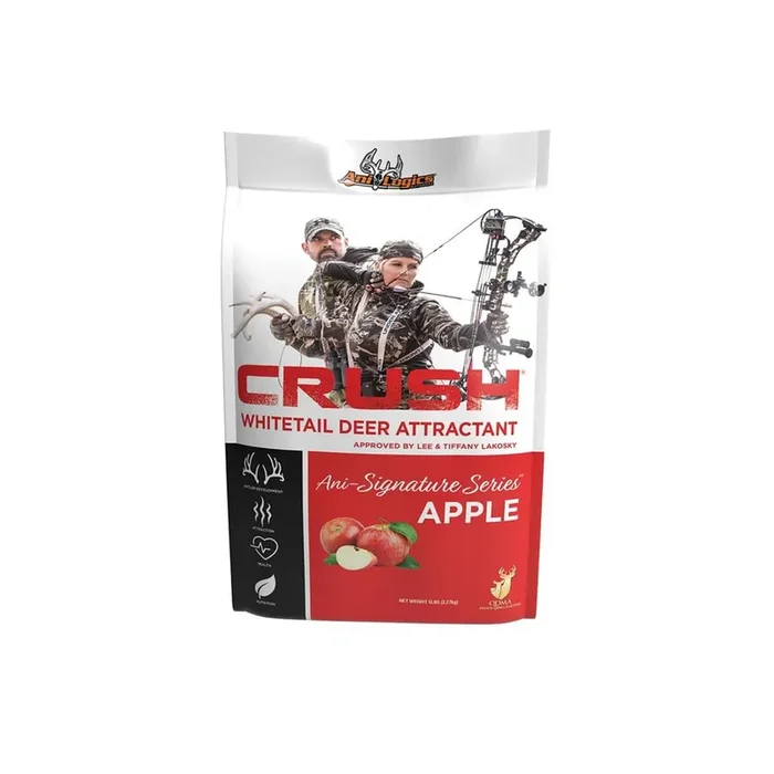 Ani-Logics CRUSH Whitetail Deer Attractant – Apple Granular – 5 LB.