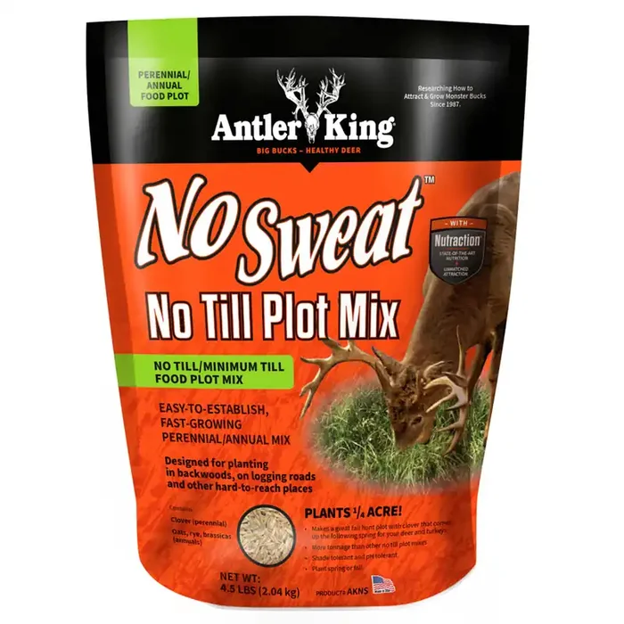Antler King No Sweat No Till Seed 1/4 Acre – AKNS