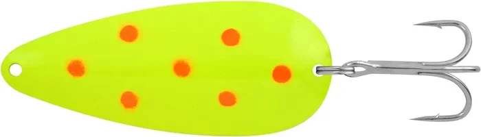 Apex Tackle Gamefish Spoon – 5/8 oz. – Chartreuse/Orange