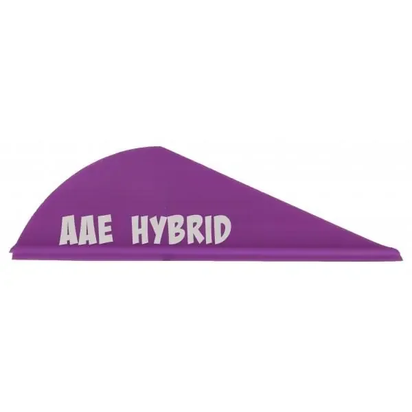 Arizona Archery Hybrid – HP Vanes – 2″ – Purple