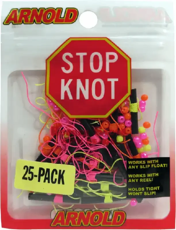 Arnold Bobber Stops – Stop Knots