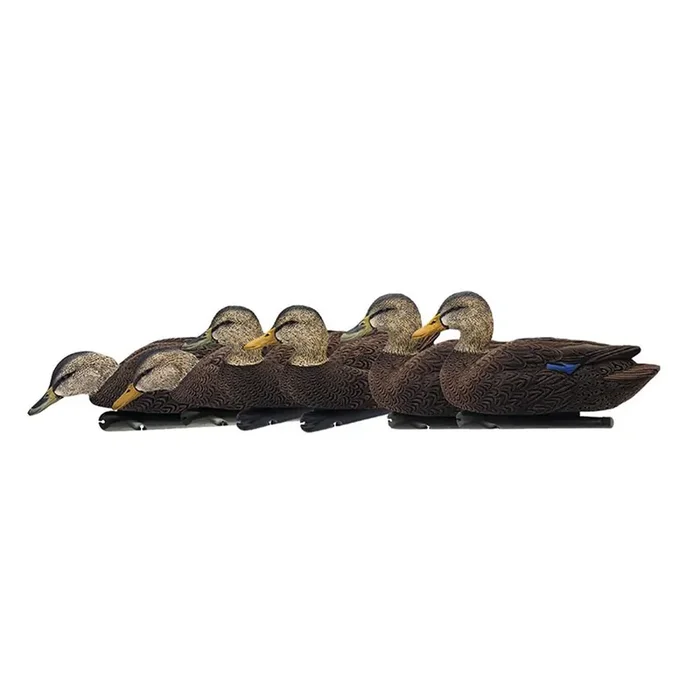 Avian-x Topflight Black Ducks Floating Decoys 6/ct – AVX-AVX8075