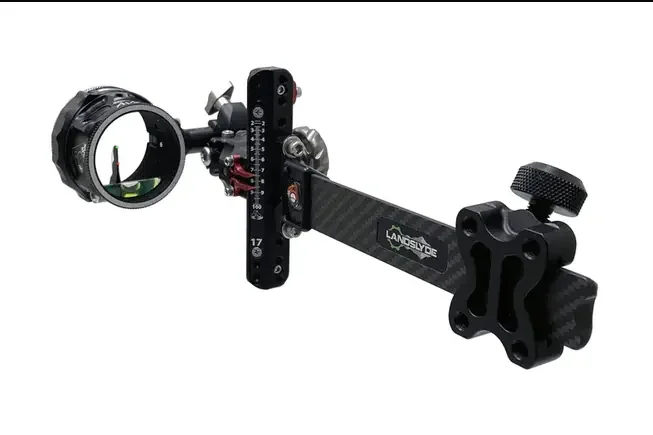 Axcel Archery LANDSLYDE Carbon Pro Slider Sight with Ranger Double Pin