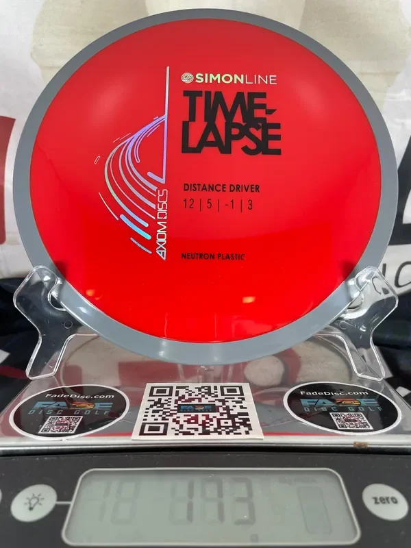 Axiom Time Lapse Neutron Red 173g Distance Driver
