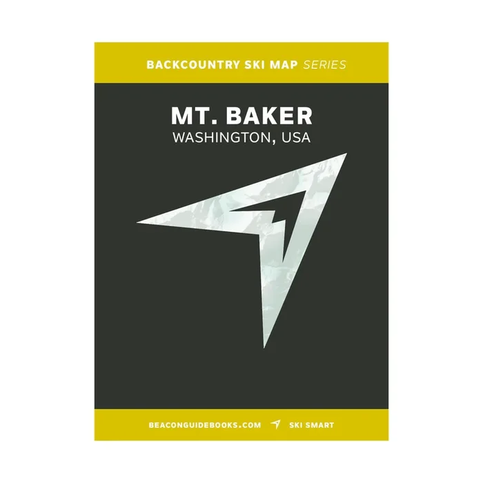 Backcountry Ski Map: Mount Baker, Washington