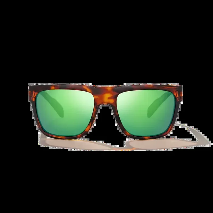 BAJIO Caballo Brown Tortoise Gloss Green Mirror Polycarbonate