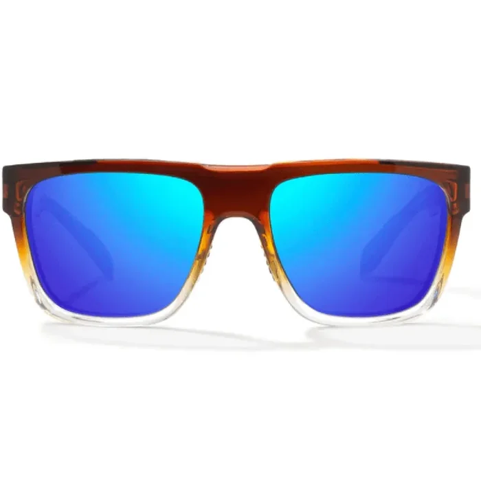 Bajio Caballo Readers – Whiskey Fade Gloss – Blue Mirror – Polycarbonate ∗Ships from the Manufacturer∗