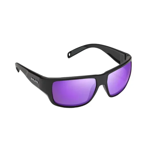 Bajio Piedra – Black Matte – Violet Mirror – Glass ∗Ships from Manufacturer∗