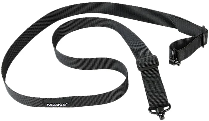 Bdog Bd830 Sngl Point Sling Wdelx Swivels Blk