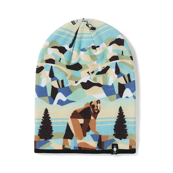 Bear Country Print Beanie