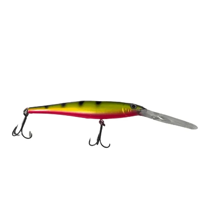 Berkley Custom Painted Flicker Minnow – 11 cm – JT Custom Color – Purple Perch