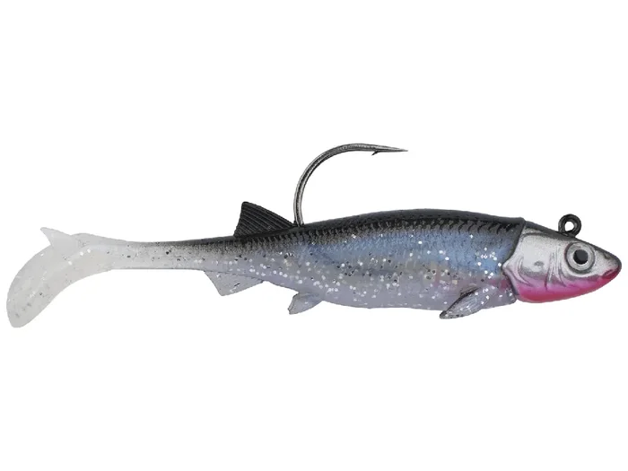 Berkley PowerBait Minnotator Swimbait – 2″ – Silver Smelt