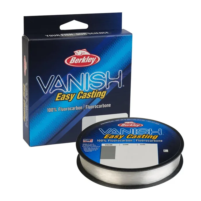 Berkley Vanish Fluorocarbon Line – Clear – 14 LB. 250 YDS.