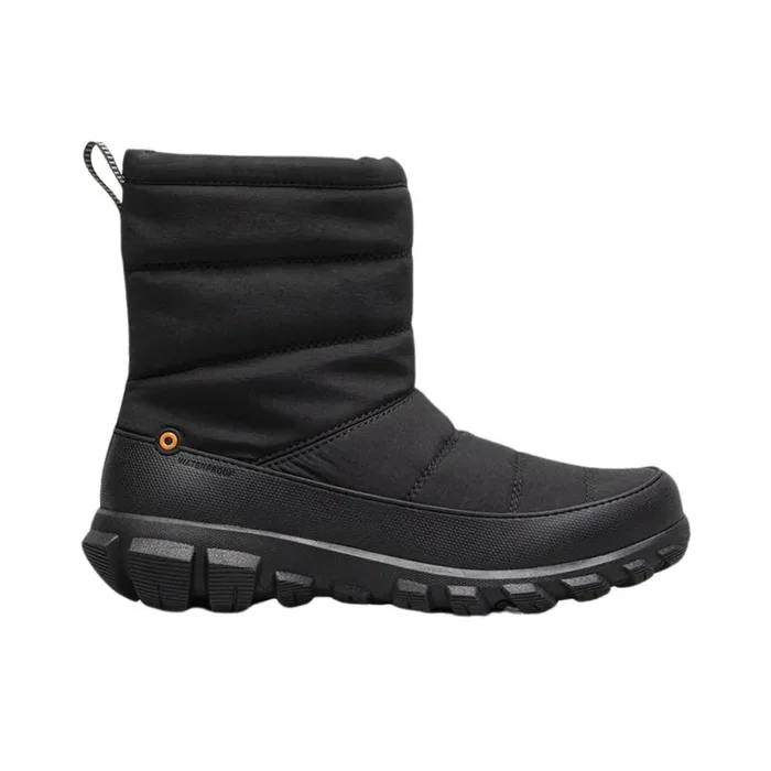 BOGS Footwear Women‘s Cedar Quilt Boots – Black – 10