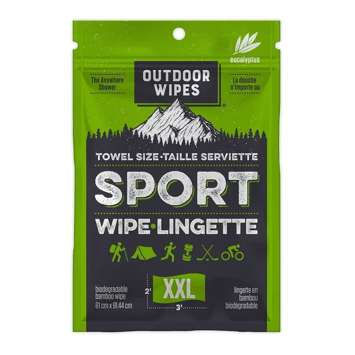 Box of 8 XXL Eucalyptus Bamboo Wet Wipes