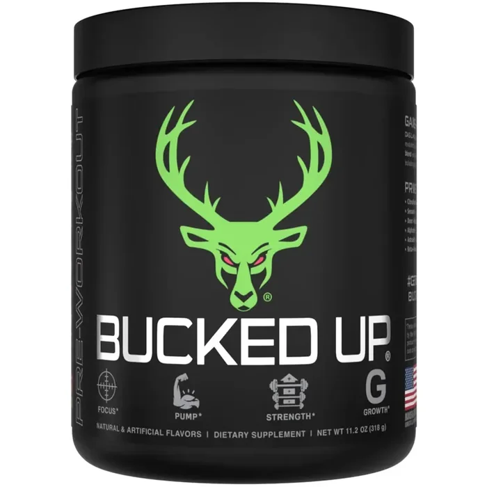 Bucked Up Pre-Workout Watermelon 30 Serving Tub – 1001103