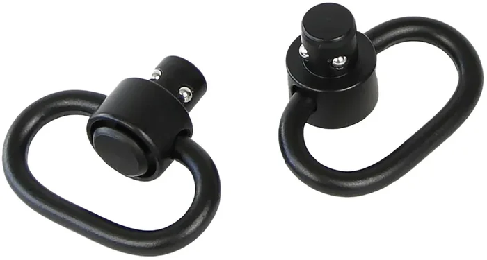 Bulldog Bd884 Deluxe Push Button Swivel Black 1.25 Steel