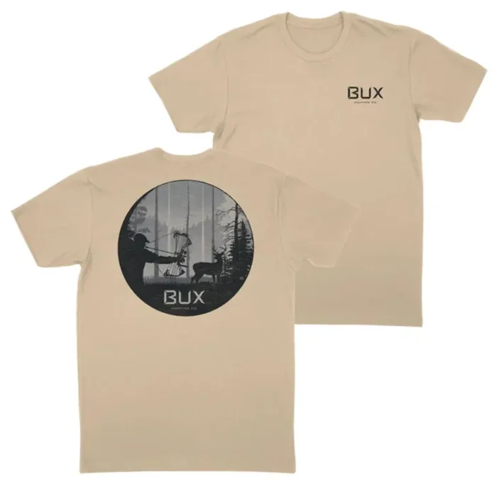 BUX Men‘s Full Draw T-shirt – Tan – M