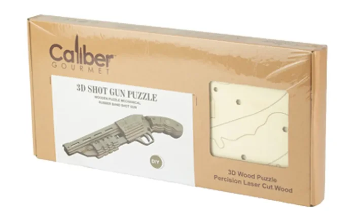 Caliber Gourmet – Caliber Shot Gun Wood Puzzle – CBG-PZ-05SG