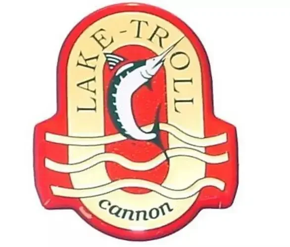 Cannon Down Rigger Nose Decal Lake-Troll PN 3395617