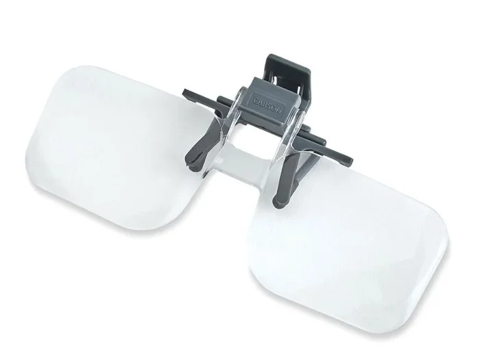 Carson – Clip and Flip 1.75x Power 3.00 Diopters Clip-On Flip-Up Magnifying Lens
