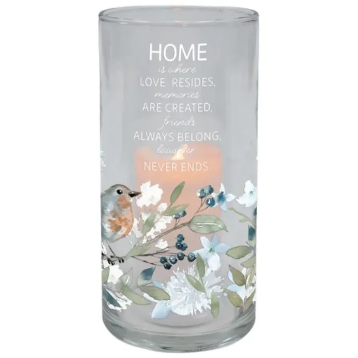 Carson Home Accents Hurricane Candle – Home is Love
