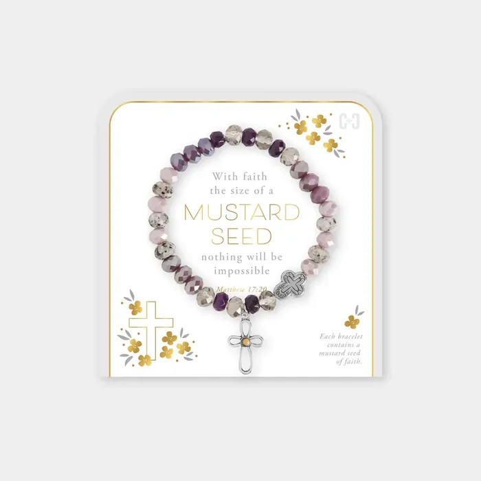 COCO + CARMEN Mustard Seed Bracelets – Granite