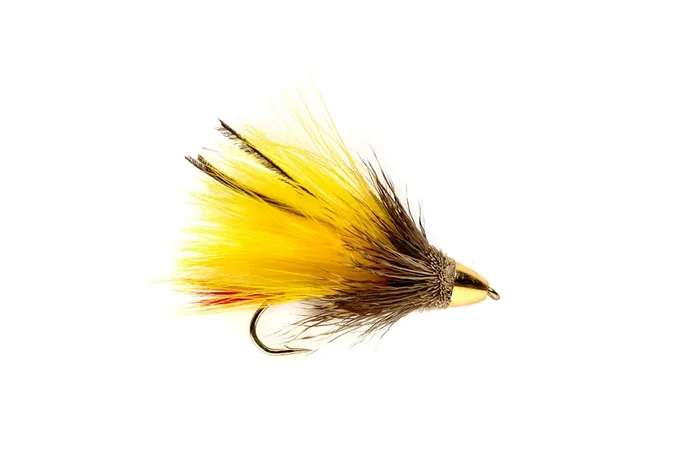Conehead Marabou Muddler – Yellow