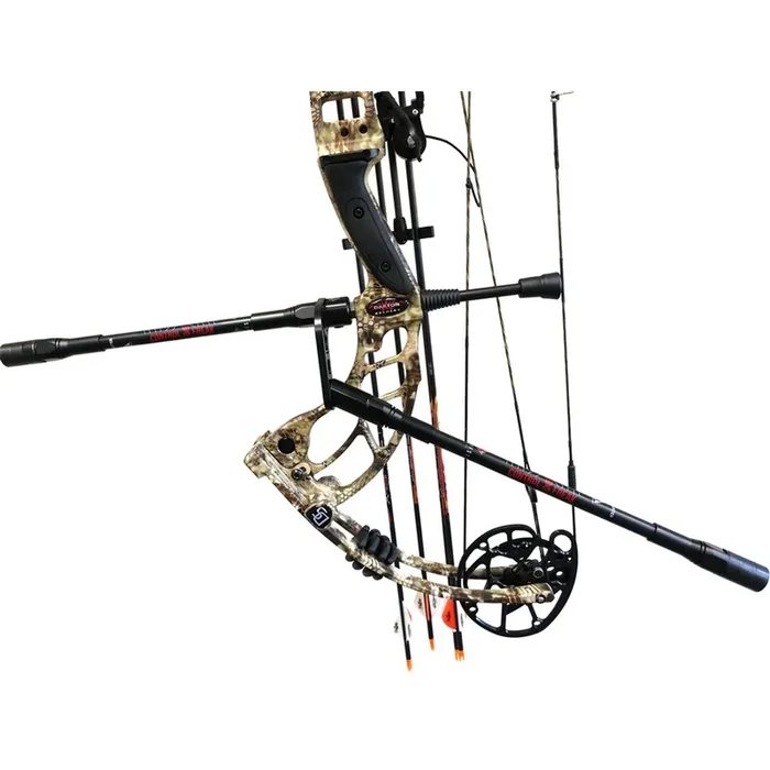 Conquest Archery Control Freak .500 Bowhunter Complete Kit (With SMAC) – Right Handed – 6″-8″ – Matte Black