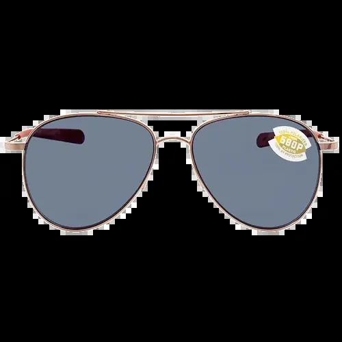 Costa Men‘s Cook Series – Rose Gold – Gray – 580P – Polarized Polycarbonate