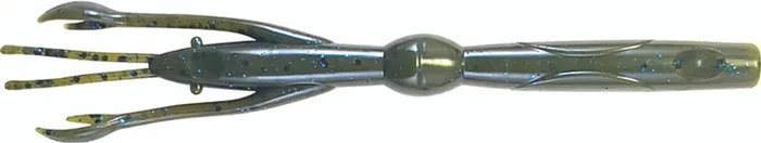 Culprit – Shakin Neko Craw – 4.5in 12pk Grn Pump Blue –