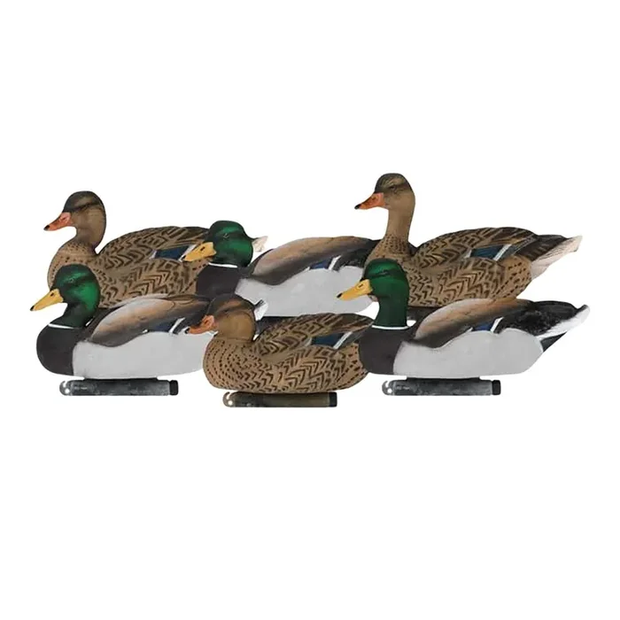 Dakota Decoy X-Treme Fully Flocked Mallards – 6 Pack