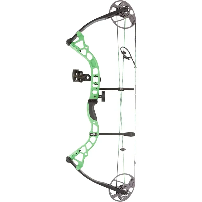 Diamond Atomic Bow Package Neon Green 12-24 in. 29 lbs. RH – B12985