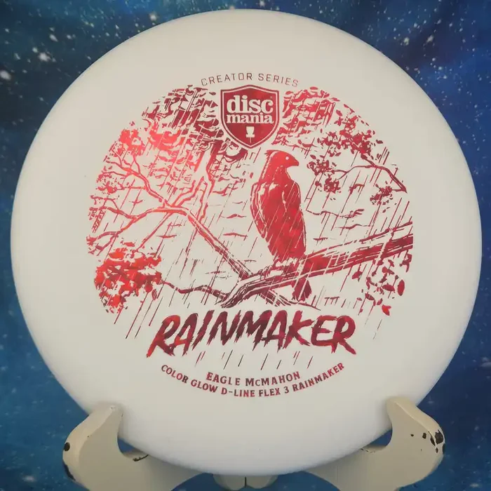 Discmania – 2023 Eagle McMahon Creator Series Rainmaker – Color Glow D-Line Flex 3