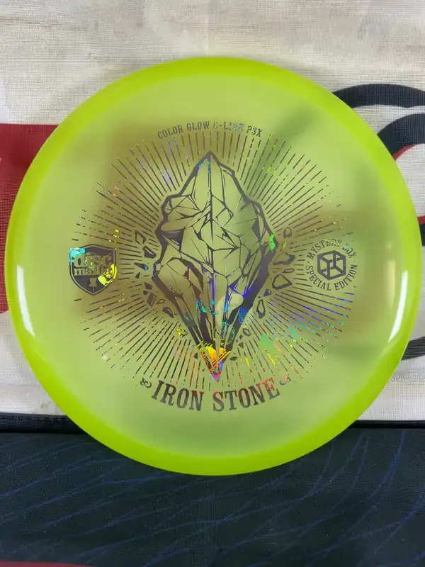 Discmania P3x Color Glow C-Line Yellow 173g Iron Stone Putter
