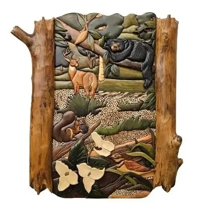 DL Collections Intarsia Wood Art Collection