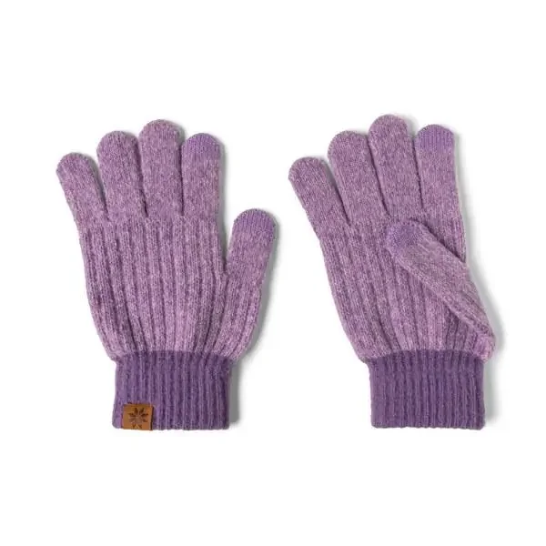DM Merchandising Britt‘s Knits Kid‘s Bonfire Gloves – Purple