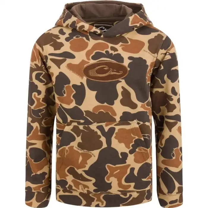 Drake Waterfowl Youth Three End Hoodie