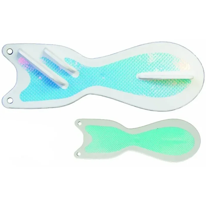 Dreamweaver Spin Doctor – 10″ – White/UV Fishscale